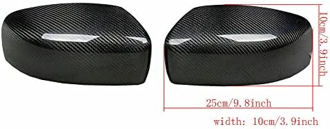 Mydrix Суха Кутията Странично Огледало На Колата Е От Въглеродни Влакна, Шапки За Обратно Виждане, Допълнителни Аксесоари За Maserati Ghibli Седан Quattroporte 2013-16