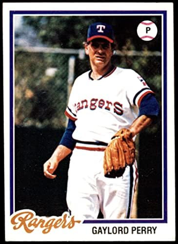 1978 Topps # 686 Гейлорд Пери Тексас Рейнджърс (бейзболна картичка) Ню Йорк Рейнджърс