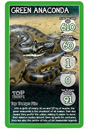 Най-добрите коз 28134 Змии - е Класическа игра на Карти за пътуване, Мулти