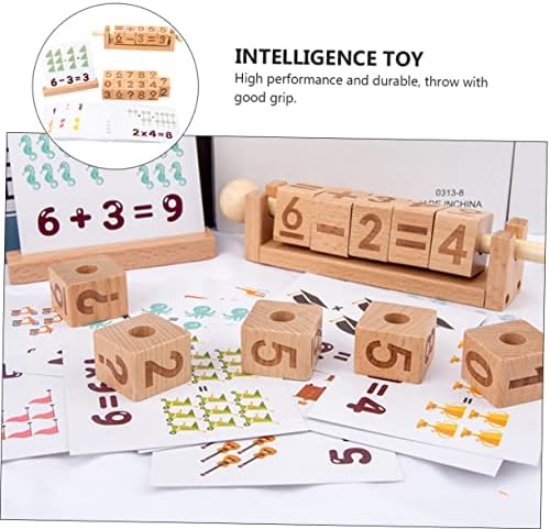 Toyvian 1 Комплект Струнни учебни помагала, Детски Забавни Играчки, Играчки за Деца, Детски Дървени Играчки, Математически Играчки за детска градина, Дървени Математическа игра, Забавни Играчки за деца, Когнитивна играчка,