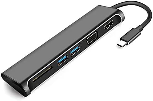 Разширяване докинг станция WJCCY Докинг станция за лаптоп Type-C Разширява USB Адаптер Конвертор за мобилни телефони