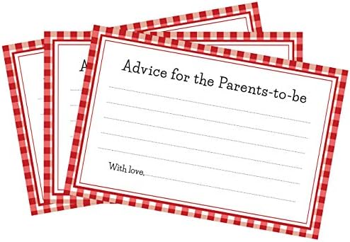 BBQ Baby-Q Препоръки за бъдещи родители в илюстрирането на детски душ карти - общо 24