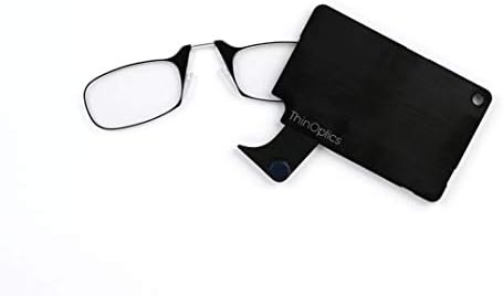 Калъф за флаш карти ThinOptics + Правоъгълни Очила за четене