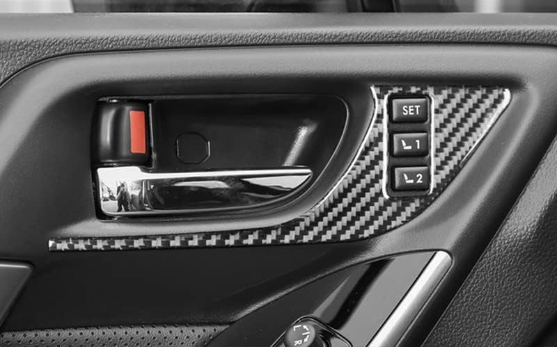 Нови Вътрешни капачки, дръжки, изработени от въглеродни влакна, които са Съвместими със Subaru Forester 2013-2018 (B-Style)