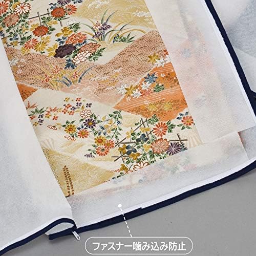 Чанта за съхранение на кимоно Astro 173-05, Бяла, с 3-отваряне на трети страни, Комплект от 5 теми, Без прозрачен прозорец, От нетъкан текстил с цип