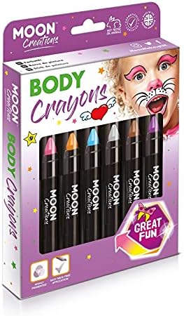 Комплект бои за лице / Body Crayon Adventure Colors Boxset Грим за лице и тяло от Луната Creations - 0,12 грама