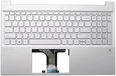 Новата поставка за ръце за HP 15-EG 15-EH 15T-EG000 15-EG0067S 15-EG0067ST Горната част на корпуса с подсветка на клавиатурата M08912-001