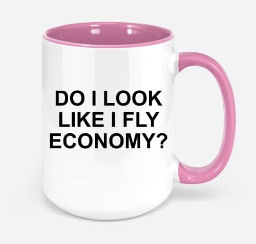 Аз, подобно на Летяща Керамични Забавна Чаша за Икономична класа