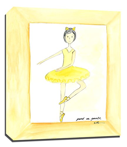 Жълт Балерина - Платно 24 x 30