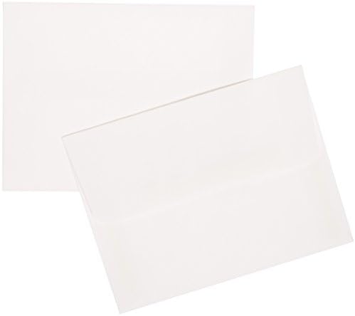Покана Mara-Mi върху бял пергамент за хубава фигура печат с кръстосан обхват, 10 броя (PP0063502)