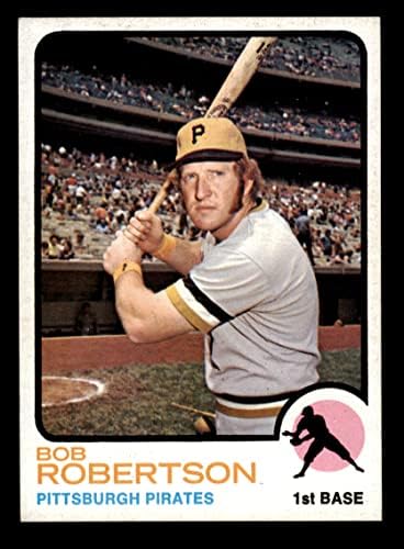 1973 Topps # 422 Боб Робъртсън Питсбърг Пайрэтс (Бейзболна картичка) EX/MT+ Пирати