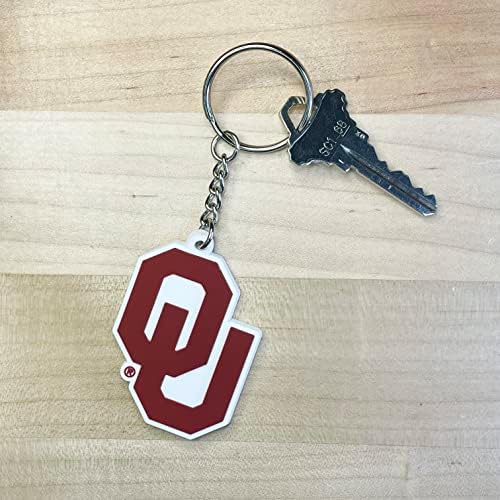 Пустинен Кактус Университета на Оклахома Ключодържател За автомобилни ключове (PVC И)