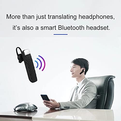 Слушалки LIRUXUN T2 Smart Voice Translator 33 езика и Незабавен превод Bluetooth 5,0 Слушалки за превод в реално време (Цвят: OneColor)
