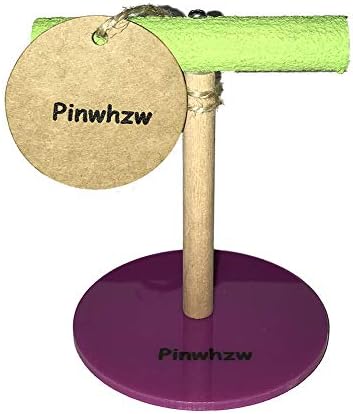 Седалките за каботажните за дресура на папагали Pinwhzw за птичи насестов