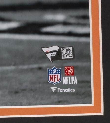 Джо Ровя Подписа Снимка Фанатици в центъра на вниманието в Синсинати Bengals в рамката на 11x14 с автограф - Снимки NFL