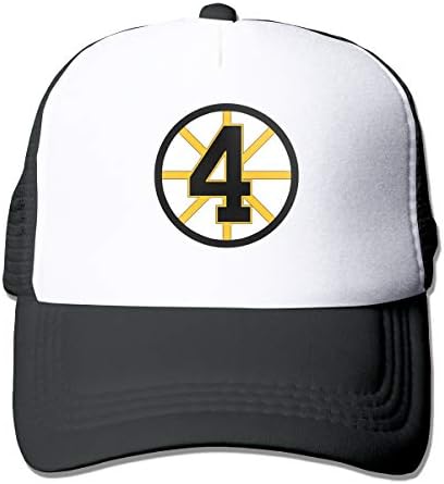 Мъжки Класическата бейзболна шапка на Боби-Orr-На пенсии с Регулируем номер, Бяла