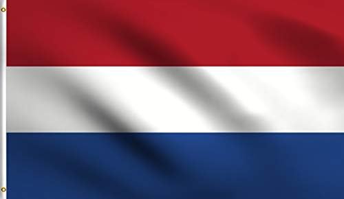 DMSE Кралство Холандия Холандски Национален флаг на Холандия 2X3 фута Полиестер 100D Флаг, Устойчиви на uv радиация (2 'X 3' фута)