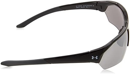 Слънчеви очила Under Armour UA Плеймейкърът Jr . с обвивка, Черен / Сив, 69 мм, 9 мм