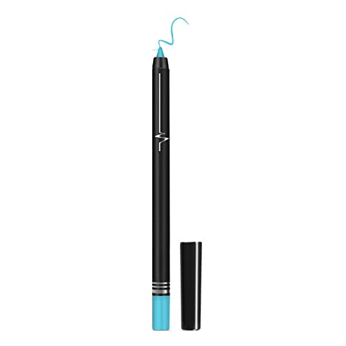 25 Цвята Гел писалка, Без Петна, Матиран Гланц за устни, Матово покритие водоустойчива очна линия за устни, Подходящ за всички устни Lime (D, Един размер)