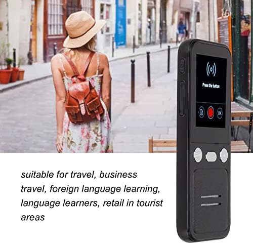 Устройство Smart Language Translator, черно 500W PX преводач 138 езици за запознанства