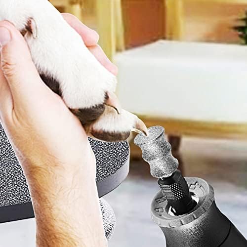 Патентованата OVATAVO Инструменти за рязане на кучешки нокти Dremel - Грижи и работят им магия от изглажда лапите за кучета средни - Дюза за рязане на кучешки нокти 1/8 инча