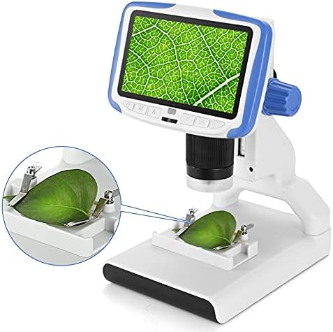 CXDTBH 200X Дигитален Микроскоп 5 Дисплей Видео Микроскоп Електронен Микроскоп Истински Научен Биологичен Инструмент