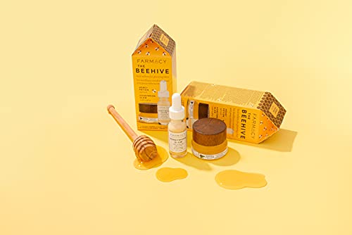 Подаръчен комплект за грижа за кожата Farmacy The Beehive Honey - Мини комплекти от продукти за грижа за кожата - Серум Honeymoon Glow и маска за лице John green potion