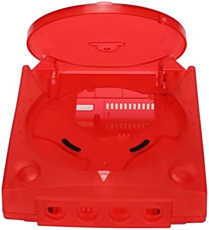Устойчив на надраскване, Прозрачен Червен Прозрачен Калъф за Dreamcast DC