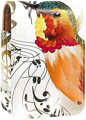 Японски crane Мини-Калъф за Червило с Огледало За Чантата за Преносим Титуляр За Организацията