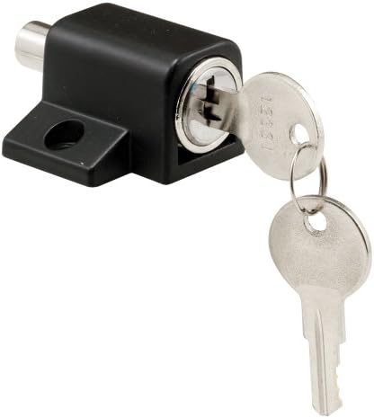 Защелкивающийся за Заключване на Плъзгащи врати Security Defender ' S 4005 С ключ, Черно покритие