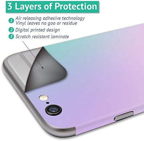 Кожата MightySkins е Съвместим с Samsung Galaxy S3 (2017) 9,7 Стикер амбалажна Хартия Корица Стикер Скинове Пастелни расцветы