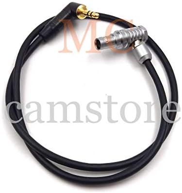 MCcamstore Правоъгълен 6-пинов аудио кабел за ARRI Alexa Mini LF аудио кабел, 0B 6-пинов жак 3,5 (120 см)