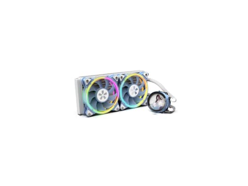 Универсален радиатор за водно охлаждане на процесора ARGB 12cm Fan Поддържа Многоплатформенное водно охлаждане Huajia 240