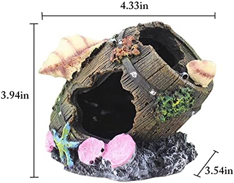 YRJR Декорация на Аквариума за риби От Смола, Скулптура Украса, Аксесоари за Аквариумного Пейзаж и Декорация на Дома