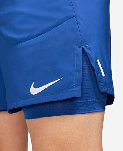 Мъжки шорти за бягане Nike 7 Flex Stride 2-в-1, Сини, 2 големи размери