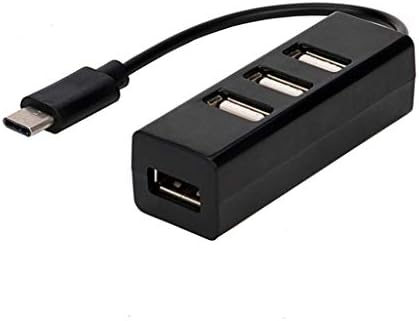 MBBJM Type-C 4-Портов USB 3.0 Хъб USB 3.1 Адаптер за Директна Доставка на Адаптер за зарядно устройство Кабел Конвертор (Цвят: D)