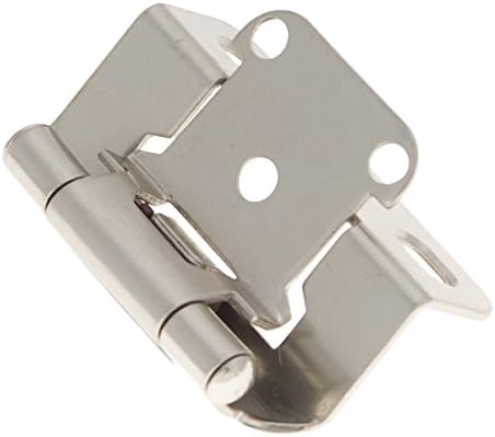 Hickory Hardware P2710F-SN Surface Самозакрывающаяся контур, Сатинированный Никел, 2 опаковки