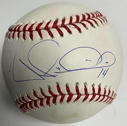 Уилсън Бетемит Подписа Договор с PSA M44915 Бейзбол лига на MLB - Бейзболни Топки С Автографи