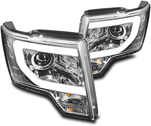 ZMAUTOPARTS Ford F-150 DRL led проекторные фарове Хром