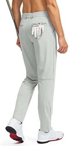 Мъжки Панталони за голф Soothfeel с 5 Джоба, плътно Прилепнали Спортни Панталони-Участък, Ежедневни Пътни Рокли, Работни Панталони за Мъже