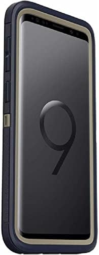 Калъф OtterBox серия Defender за Samsung Galaxy S9 (само - не е съвместима с модели S9 + / Note9) - В комплект скоба за кобур - Защита от бактерии - Опаковки, търговия на дребно - Dark Lake