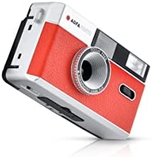Фотоаналоговая 35-мм фотоапарат Agfa AG603001 Червен Комплект (филм + батерия)