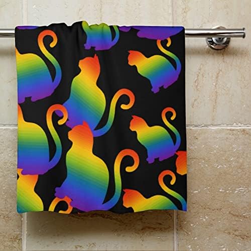 Кърпа за Лице LGBT Cat Pride Премиум-Клас, Кърпа за миене на съдове, Кърпа за спа центъра на Хотела и Баня