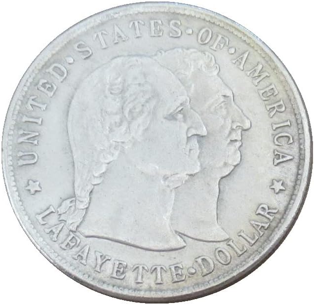 Възпоменателна монета-Копие от сребро покритие на стойност 1 щатски долар от Лафита 1900 г.