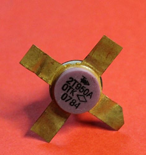 Един силициев Транзистор 2Т950А 30 80 Mhz СССР 1 бр.