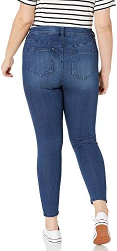 Известните Розови Женски джинси-скинни Размер Плюс Безкрайна Участък Средна засаждане
