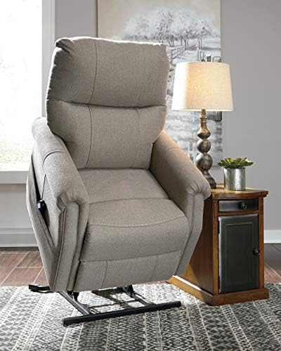 Корпоративна дизайн Ашли Маркридж Съвременно фотьойл с електрически люк за възрастните хора, Сиво