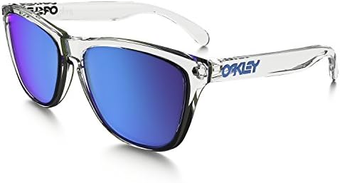 Слънчеви очила Oakley frogskins слънчеви Кристално Чисти с сапфировыми лещи Prizm