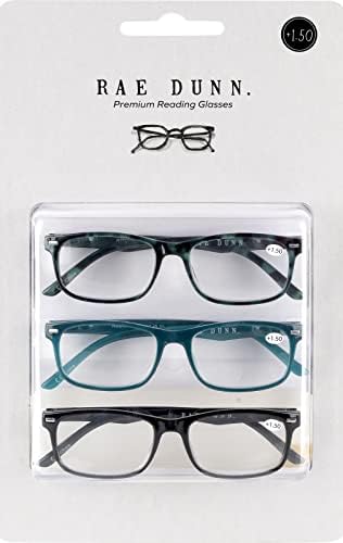 Очила за четене Rae Dunn LOU Premium - 3 серии с фирмения шрифт ЗА ЧЕТЕНЕ или ФОКУСИРАНЕ