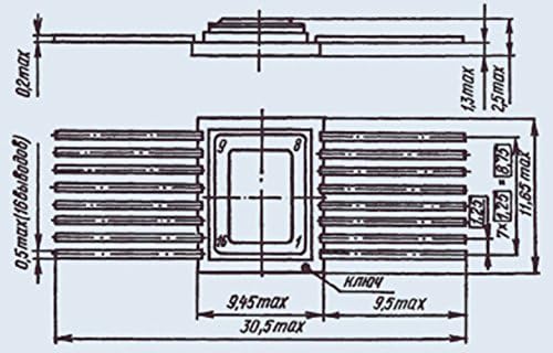 U. S. R. & R Tools K1564LP11 analoge SN74HC367 на чип за СССР 1 бр.